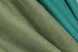 Комбіновані (2шт 1,6х2,7м) штори з тканини льон колір бірюзовий з оливковим 014дк (111-106ш) 10-580 Фото 7