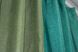 Комбіновані (2шт 1,6х2,7м) штори з тканини льон колір бірюзовий з оливковим 014дк (111-106ш) 10-580 Фото 6