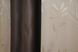 Комбинированные шторы блэкаут цвет бежевый с шоколадным 016дк (1070-1008-1070ш) Фото 7