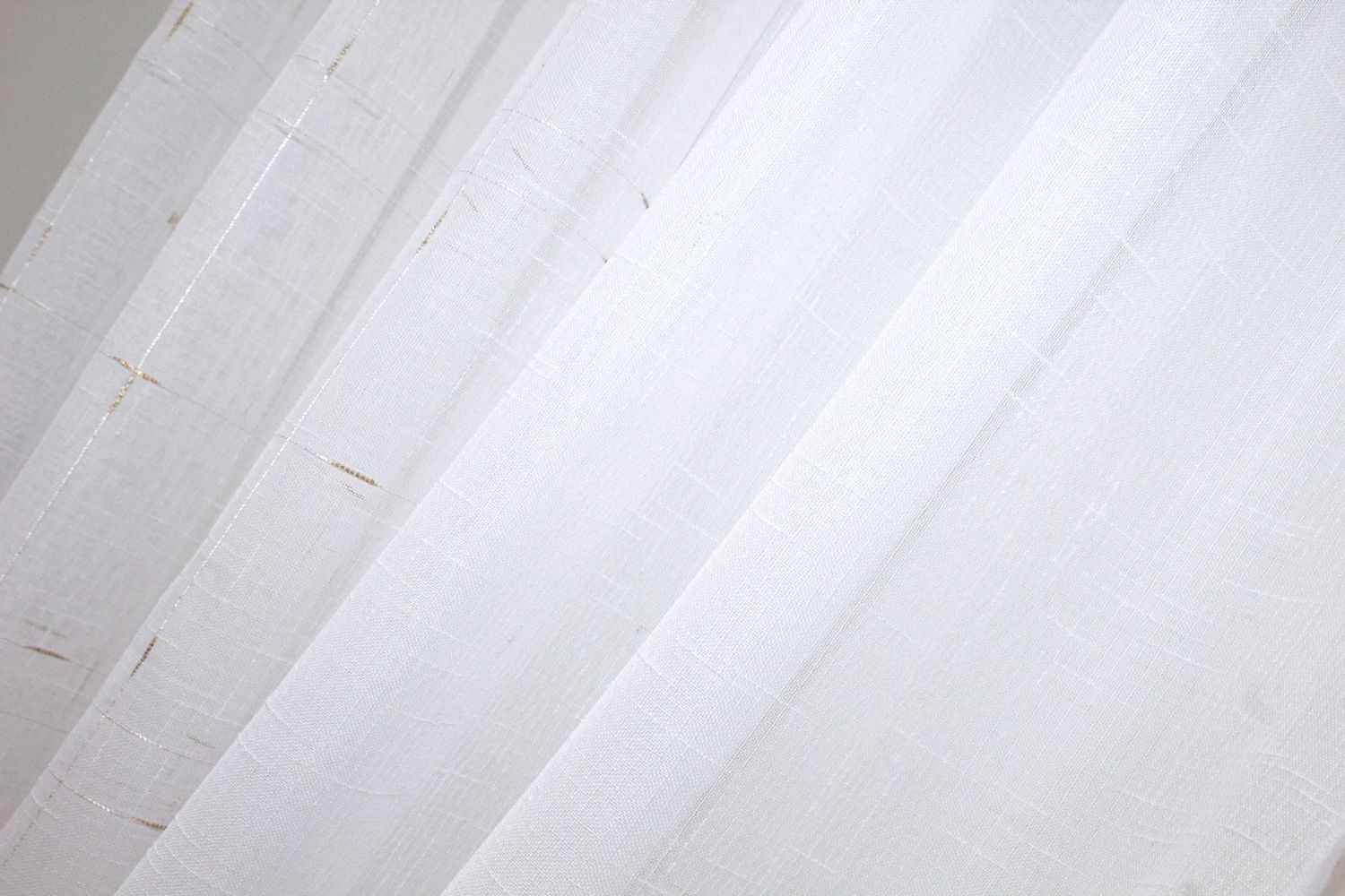 Кухонный комплект (400х170см) шторки с подвязками цвет белый 111к 52-0445