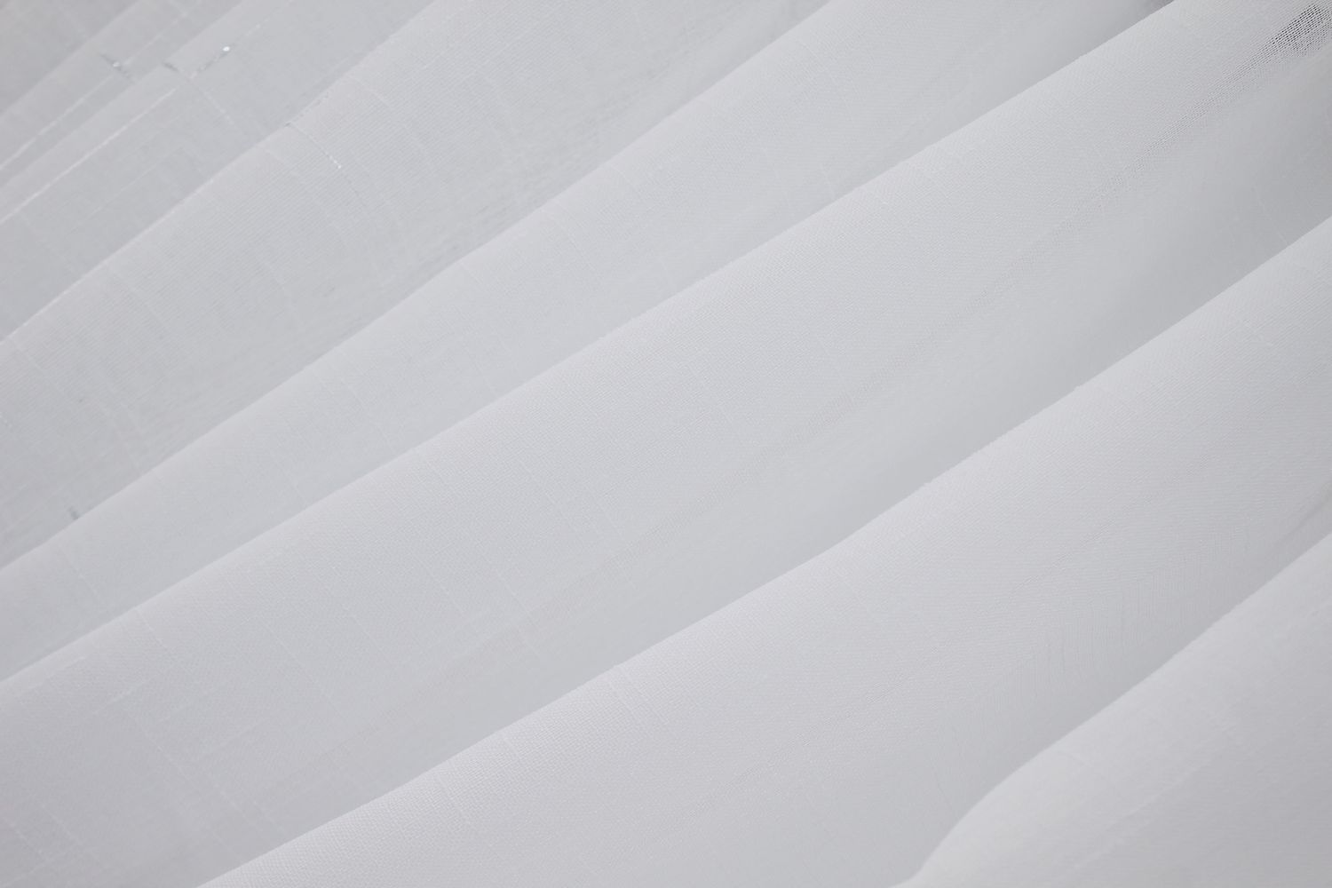 Кухонный комплект (400х170см) шторки с подвязками цвет белый 111к 52-0736