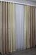 Комбинированные (2шт 1,6х2,7м) шторы из ткани блэкаут цвет карамельный с бежевы 014дк (683-681ш) 10-601 Фото 6