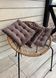Подушка для стульев (40x40х5 см) Decorator Velour цвет бурый 84-121 Фото 5