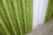 Комплект штор льон рогожка, колекція "Корона Марія" колір оливковий 665ш Фото 7