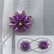 Магниты (2шт., пара) для штор, гардин "Flowers" цвет сиреневый 81-193 Фото 1