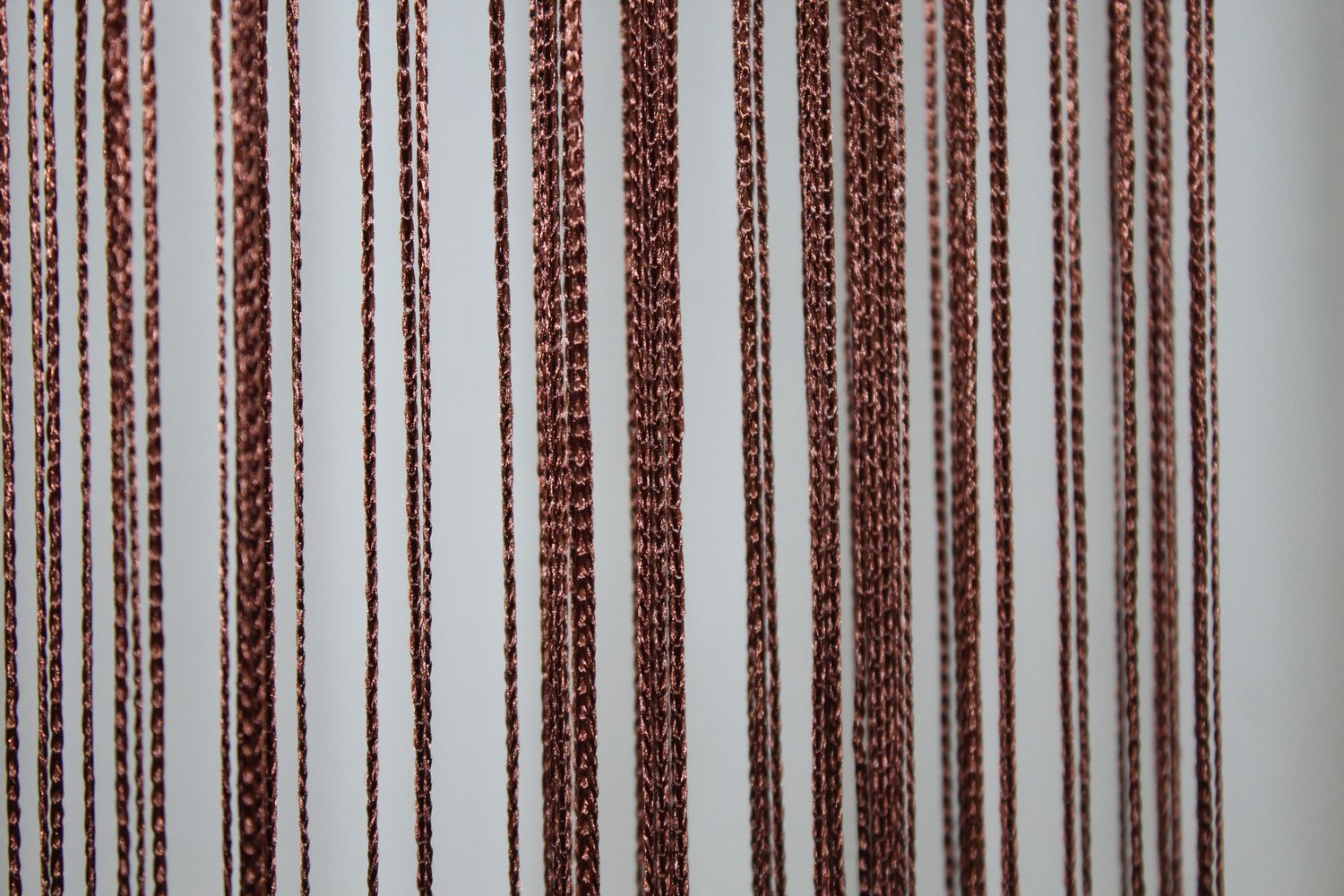 Штори-нитки "Кісея" (1 шт 3х3 м) колір коричневий 61-005