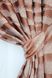 Комплект штор из ткани лён, коллекция "Дюны" цвет терракатовый с пудровым 770ш Фото 4