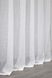 Тюль з тканини льон колір білий 115т Фото 7