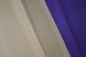 Кухонні штори (265х170см) на карниз 1-1,5м колір фіолетовий з темно-бежевим 017к 50-235 Фото 5