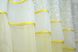 Кухонный комплект, шторки с ламбрекеном и подхватами цвет желтый с белым 085к 50-880 Фото 4