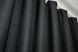 Комплект готовых штор, лен-блэкаут с фактурой "Лен мешковина" цвет графитовый 1161ш Фото 6