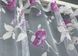 Тюль органза з квітковим принтом колір напівпрозорий з різнобарвним принтом 1044т Фото 8