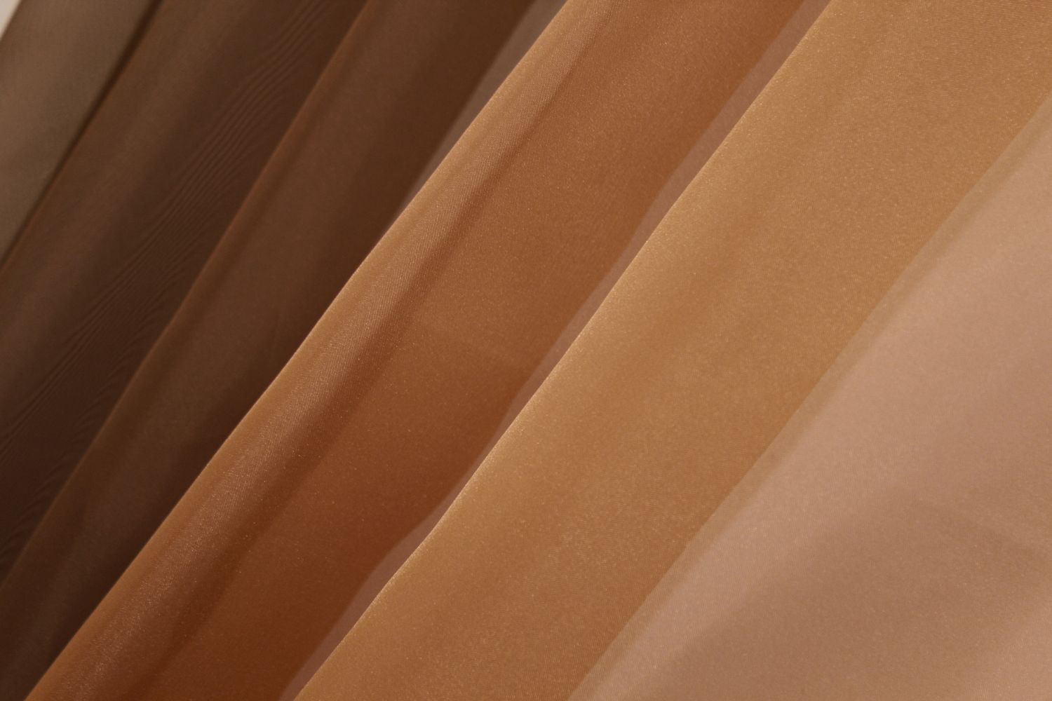 Кухонные шторы (265х170см) на карниз 1-1,5м цвет коричневый с кофейным 017к 50-399