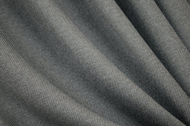 Шторная ткань лен-блэкаут "Лен Мешковина" высота 2,8м цвет серый 288ш