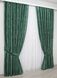 Комплект штор из ткани бархат, коллекция "Афина" Турция цвет зеленый 1311ш Фото 3