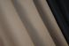 Комбинированные шторы из ткани блэкаут цвет черный с какао 014дк (908-792ш)  Фото 10