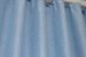 Комплект штор з тканини льон, колекція "Льон Мішковина" колір блакитний 1055ш Фото 6