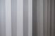 Комплект з шифону, декоративна гардина колір сірий з білим 002дк (н122-н101) Фото 7