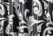 Двостороння тканина блекаут "Лілія" висота 2,8м колір чорний з сріблястим 140ш Фото 8