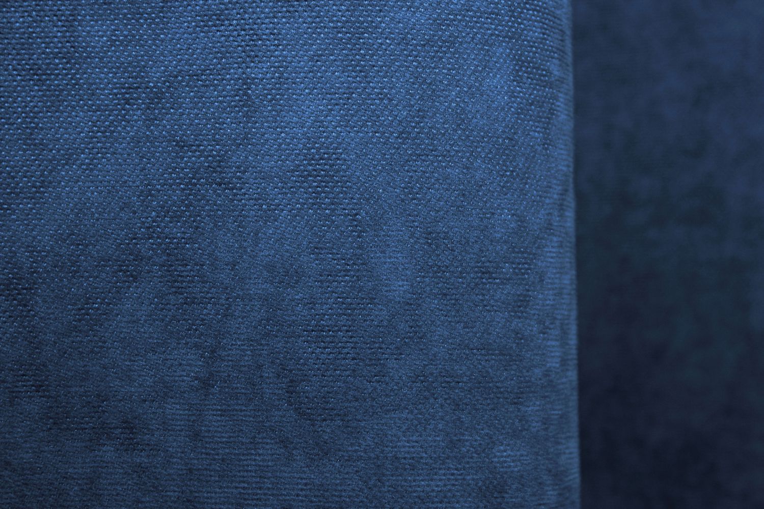 Комплект штор из ткани микровелюр SPARTA цвет синий 910ш, Синий, Комплект штор (2шт. 1,0х2,85м.), 1 м., 2,85 м., 100, 285, 1,5 - 2 м., В комплекте 2 шт., Тесьма