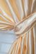 Атласні штори колір персиковий 797ш Фото 6