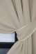 Комплект штор из ткани блэкаут "Fusion Dimout" цвет бежевый 1152ш Фото 3