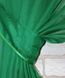 Комплект декоративних штор з шифону, колір зелений 006дк Фото 7
