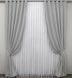 Комплект штор из ткани микровелюр SPARTA цвет светло-серый 1197ш Фото 2