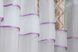 Гардина (280х170см) арка на кухню из шифона цвет розовый с белым 036к 59-835 Фото 4