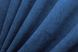 Комплект штор із тканини мікровелюр SPARTA колір синій 910ш Фото 6