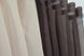 Кухонные шторки (400х170см) с подвязками цвет венге с какао 096к 50-676 Фото 5