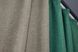Шторы из ткани лен "Лен Мешковина" цвет бирюзовый со светло-кофейным 014дк (111-113ш) Фото 6