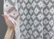 Тюль жакард, колекція "Розалія" колір білий 999т Фото 5