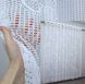 Тюль сітка з тканини жакард колір білий 1098т Фото 1