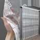 Тюль з тканини жакард колір білий 1263т, Тюль на метраж, Без кріплення, тканина на відріз, Потрібну Вам ширину вказуйте при покупці. (Ширина набирається по довжині рулона.), 2,7 м.