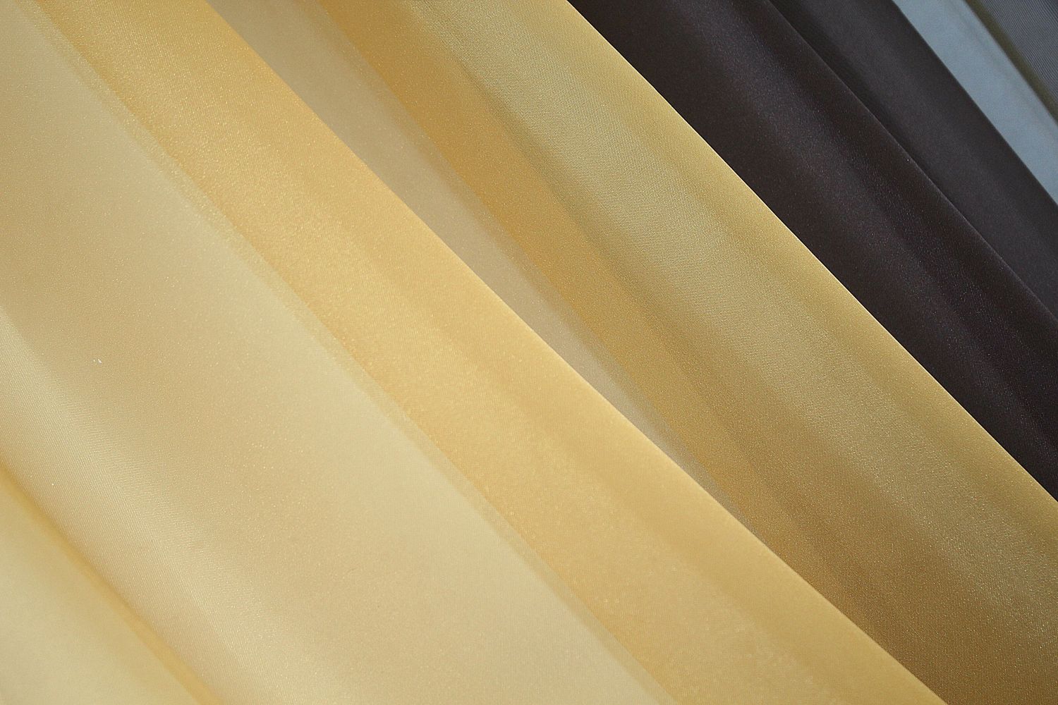 Кухонные шторы (265х170см) На карниз 1-1,5м цвет венге с кофейным 017к 50-373