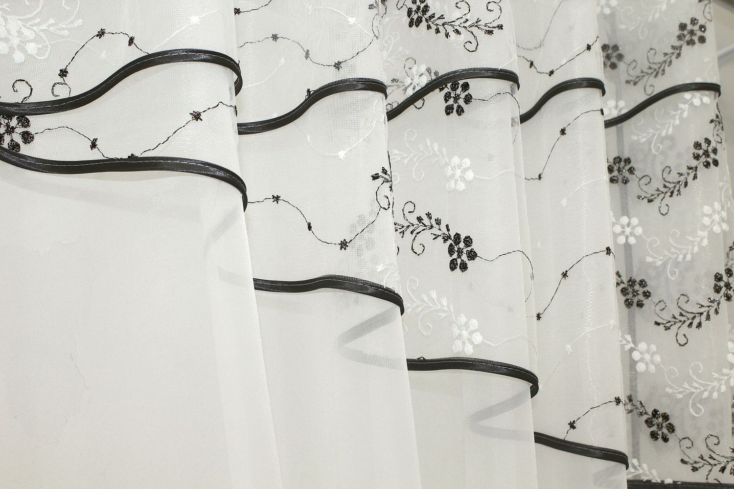 Кухонные шторы (270х170см) с ламбрекеном, на карниз 1-1,5м цвет молочный 091к 59-516
