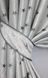 Комплект готових штор, з тканини блекаут-софт колір сірий 938ш Фото 5