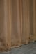 Тюль растяжка "Омбре" из шифона цвет светло-коричневый с белым 1390т Фото 9