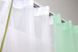 Кухонные шторы (270х170см) на карниз 1-1,5м цвет мятный с белым 017к 52-0259 Фото 4