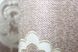 Шторы лён, коллекция "Корона" цвет кофейный с кремовым узором 978ш Фото 7