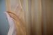 Тюль растяжка "Омбре" из шифона цвет светло-коричневый с белым 1390т Фото 5