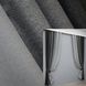 Комбинированные шторы из ткани лен-блэкаут цвет серый со светло-серым 016дк (1220-288-867ш)  Фото 1