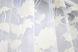 Тюль органза з квітковим принтом колір білий з бежевим 1366т Фото 8