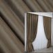 Комплект штор із тканини оксамит (бархат) колір світло-коричневий 1218ш Фото 1