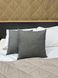 Подушка декоративная Decorator Sawana 40x40х11 см, цвет серый (84-055) Фото 4