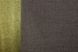 Комбинированные шторы из ткани лен "Лен Мешковина" цвет какао с оливковым 014дк (359-106ш) Фото 8