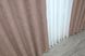 Комплект готових штор, льон мармур, колекція "Pavliani" колір пудровий 1174ш Фото 9