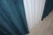 Комплект готових штор, льон мармур, колекція "Pavliani" колір синій 1365ш Фото 6
