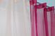 Кухонные шторы( 265-170см) цвет бордовый с персиковым 017к 50-014 Фото 4